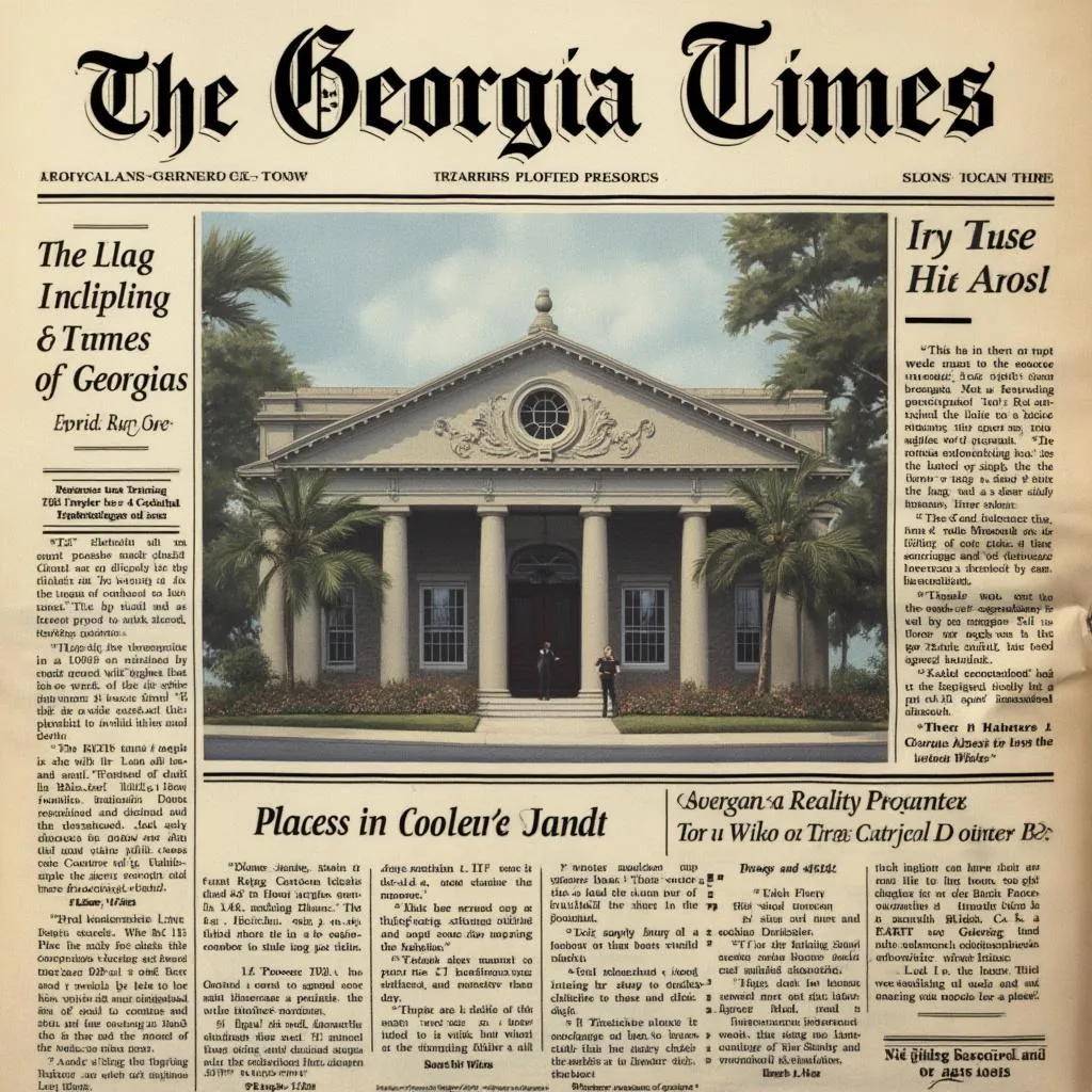 Логотип The Georgian Times